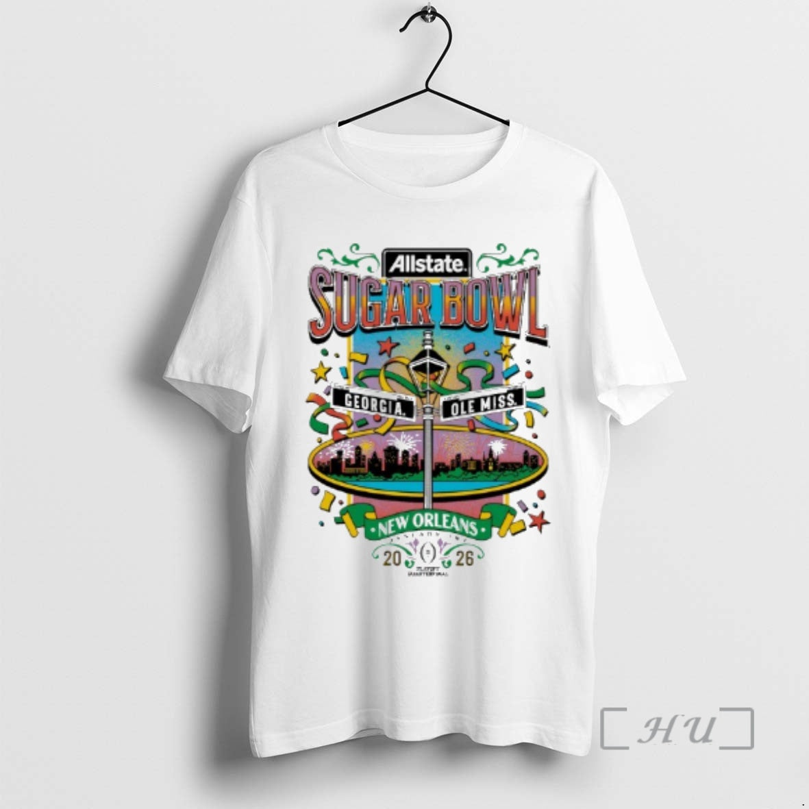 Trending Georgia Vs Ole Miss 2026 Allstate Sugar Bowl New Orleans Premium T Shirts Sweater