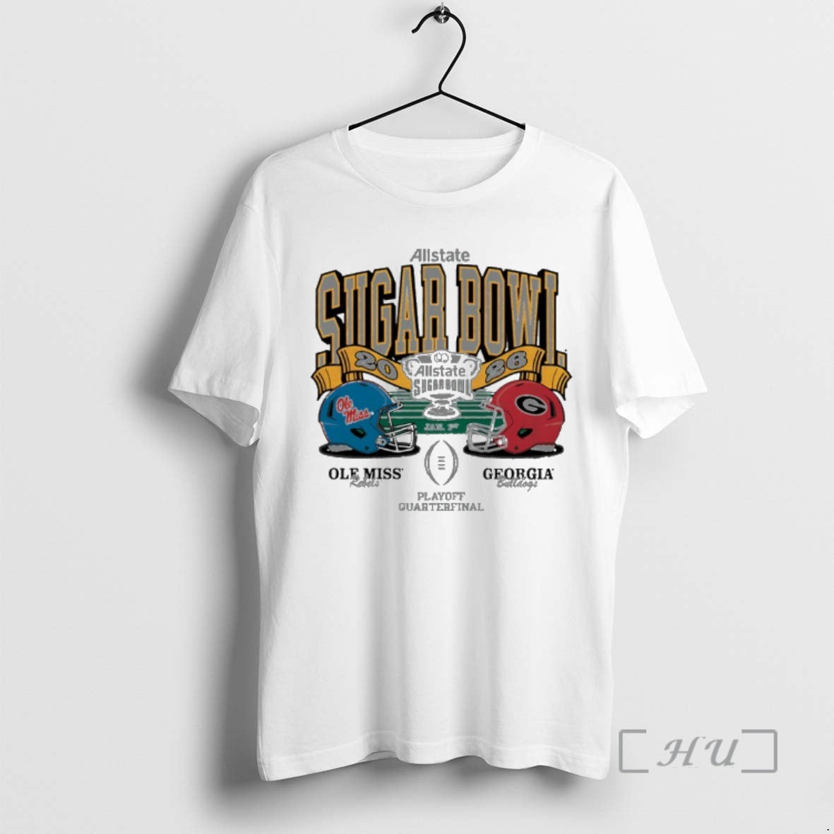 Trending Georgia Vs Ole Miss 2026 Sugar Bowl Head To Head Premium T Shirts Sweater