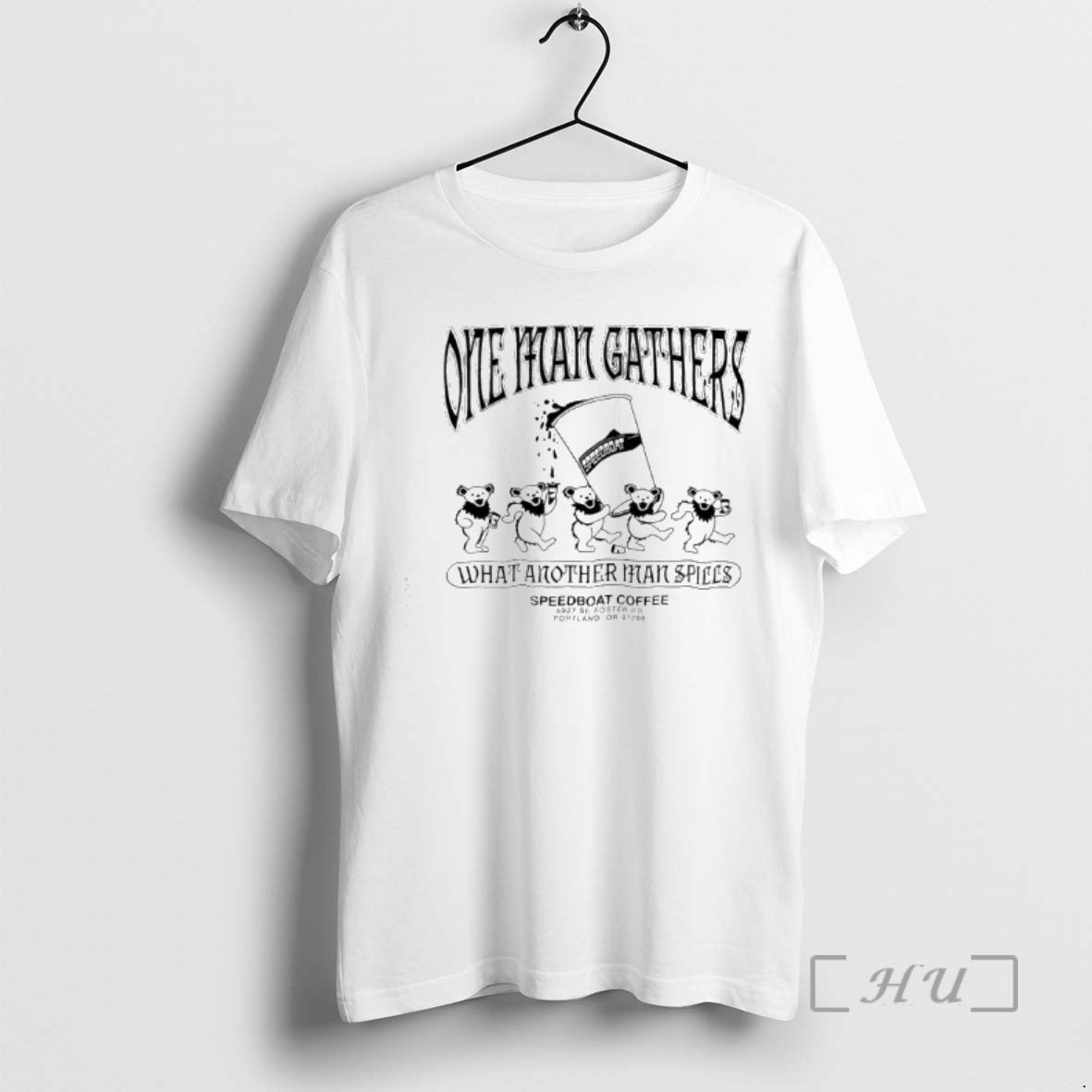 Trending Grateful Deads Dancing Bears One Man Gathers What Another Man Spills Premium T Shirts