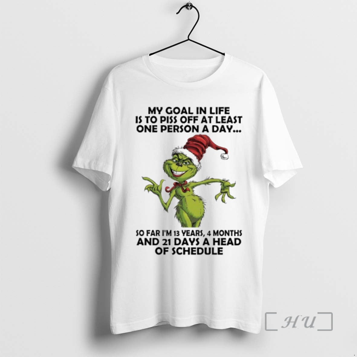Trending Grinch Santa My Goal In Life Is To Piss Off At Least One Person