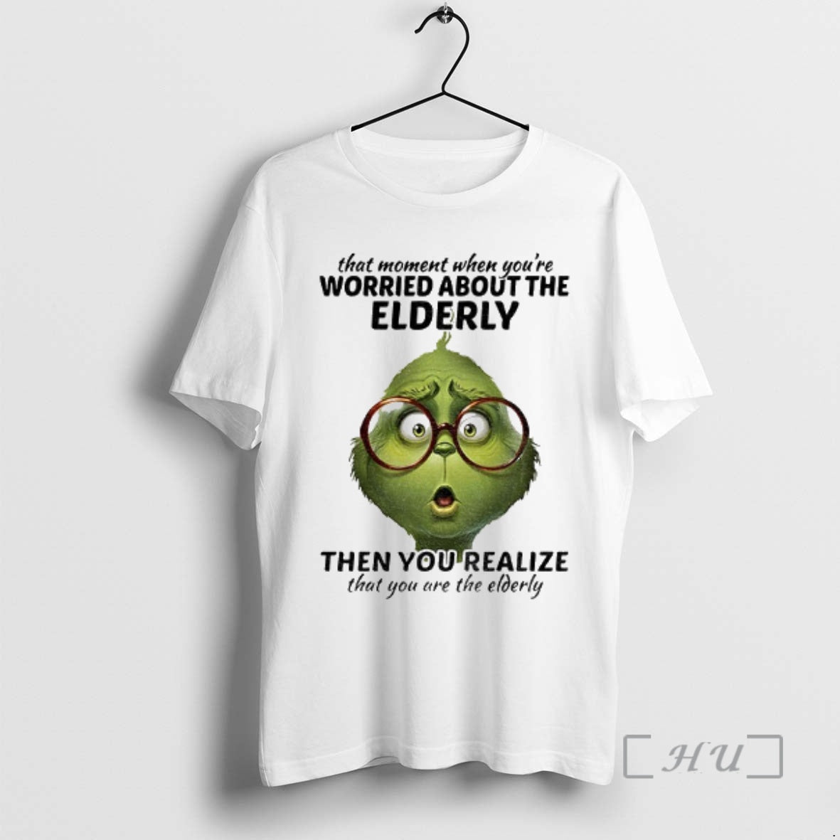 Trending Grinch That Moment When Youre Worried About The Elderly Christmas Premium T Shirts Sweater