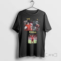 Trending Liverpool Kevin Keegan Kenny Dalglish And Mohamed Salah We 3 Kings Premium T Shirts