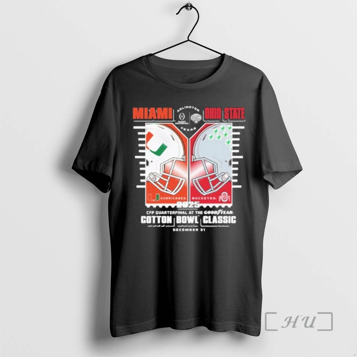 Trending Miami X Ohio State Cfp Quarterfinal At The Goodyear Cotton Bowl Classic Premium