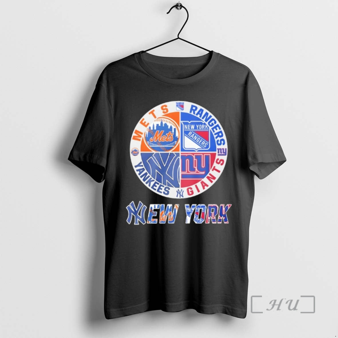 Trending New York Mets New York Rangers New York Yankees New York Giants Mashup Logo
