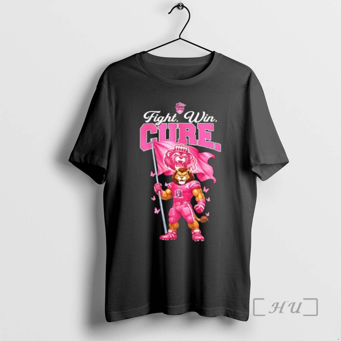 Trending Old Dominion Monarchs 2025 Staffdna Cure Bowl Champions Fight Win Cure Premium T Shirts
