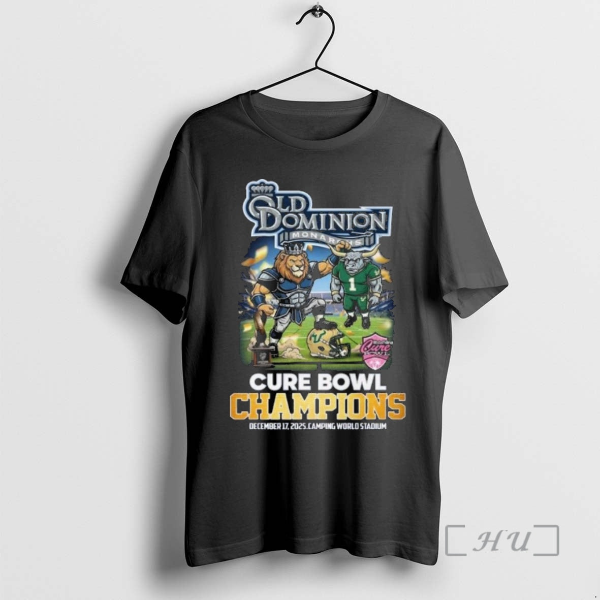 Trending Old Dominion Monarchs Cure Bowl Champions 2025 Celebration Mascot