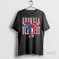 Trending Ole Miss Vs Georgia 2026 Allstate Sugar Bowl Helmet Matchup Premium T Shirts Sweater