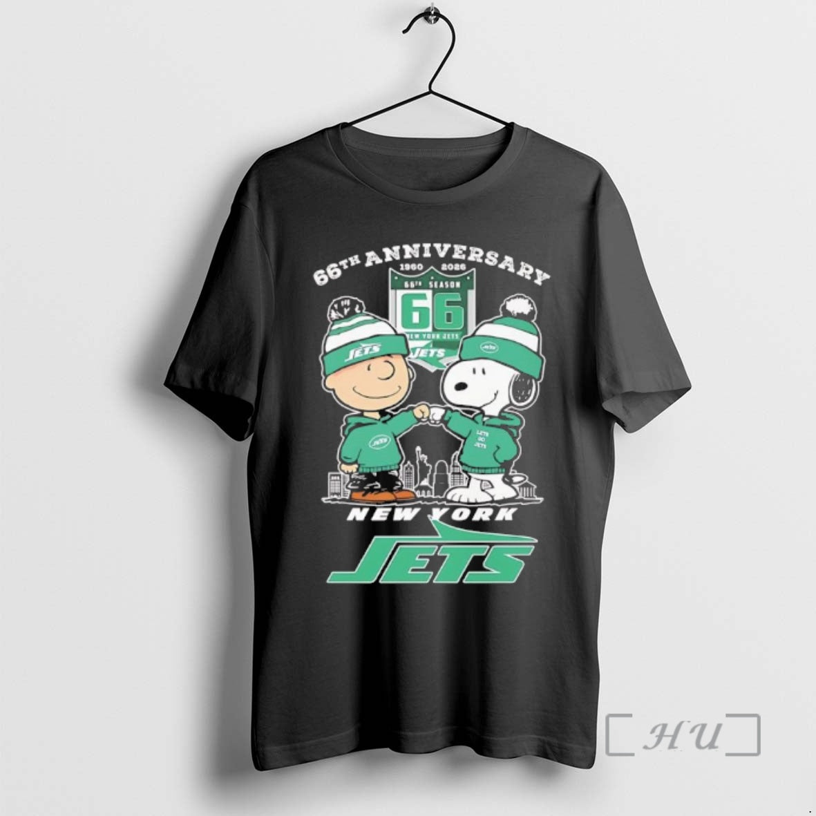 Trending Peanuts X New York Jets 1960 2025 66th Anniversary