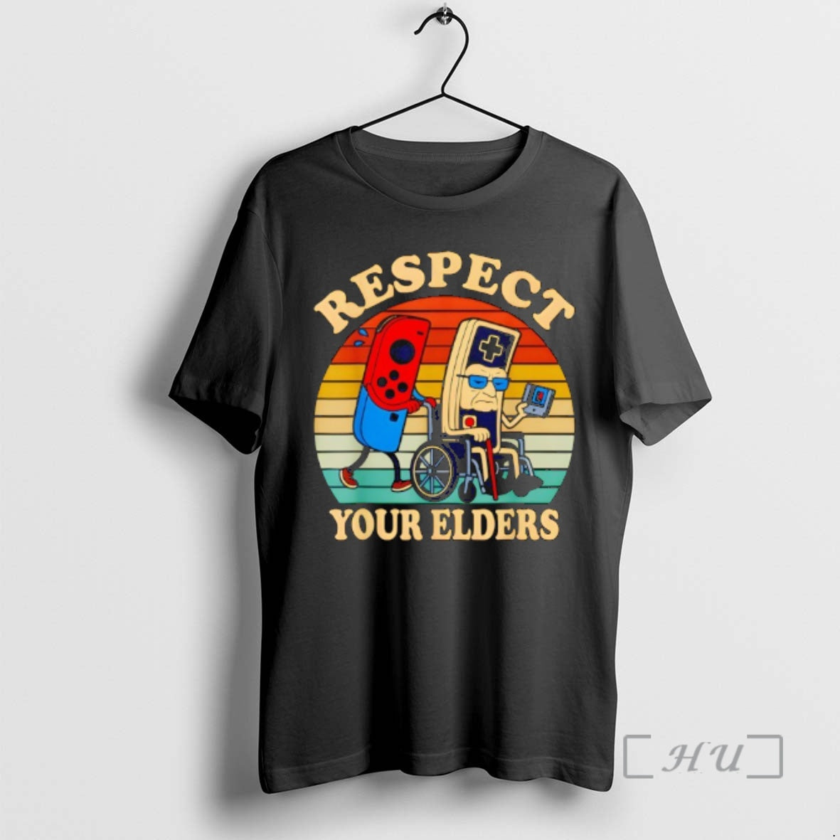 Trending Respect Your Elders Retro Gaming Funny Controller 80s