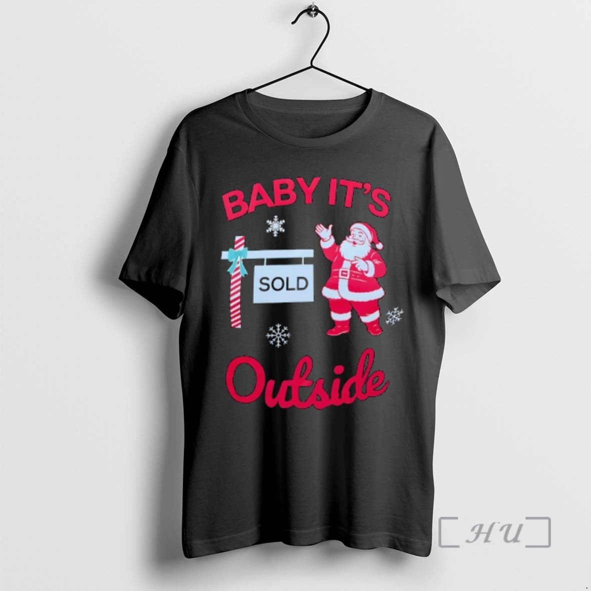 Trending Santa Claus Baby Its Outside Sold Sign Merry Christmas