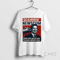 Trending Scammin Newscum Parody From High Speed Rail To High Speed Fail Premium T Shirts