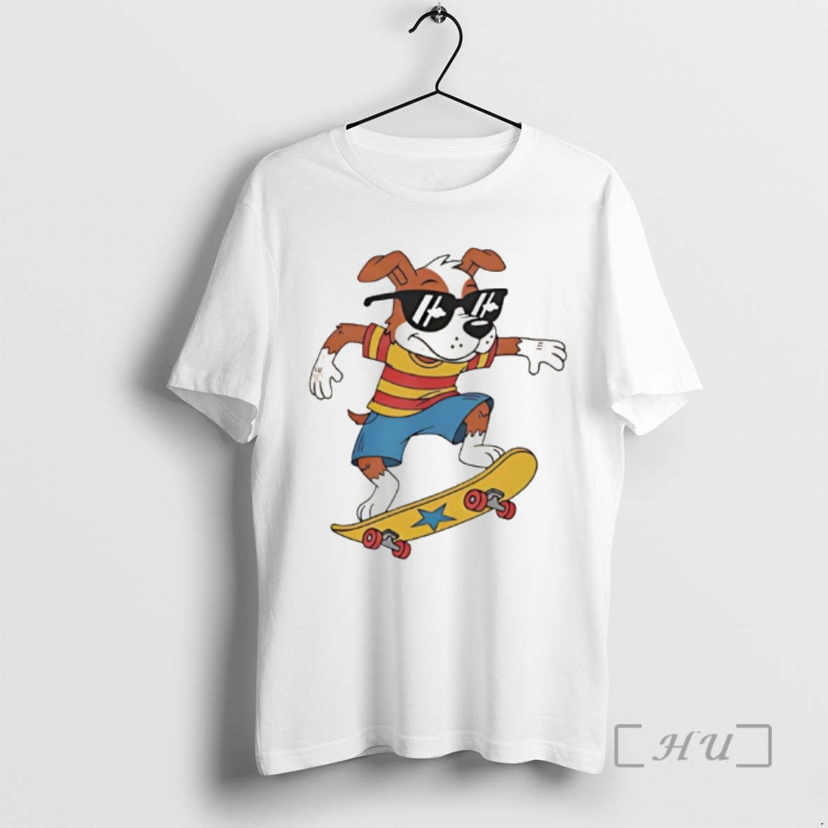 Trending Skateboarding Dog Cartoon