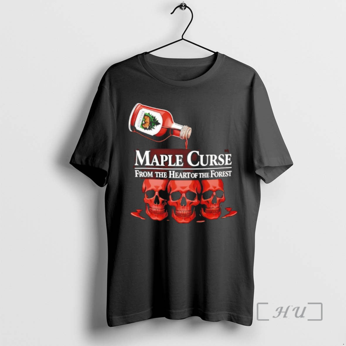 Trending Skulls Maple Curse From The Heart Of The Forest Graphic Premium T Shirts Sweater