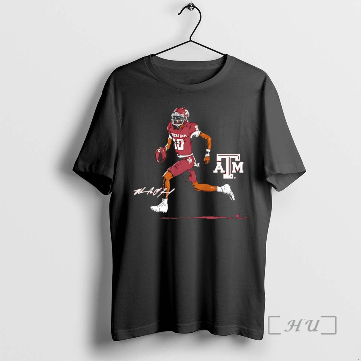 Trending Texas A And M Aggies Football Marcel Reed Superstar Pose Signature Premium T Shirts