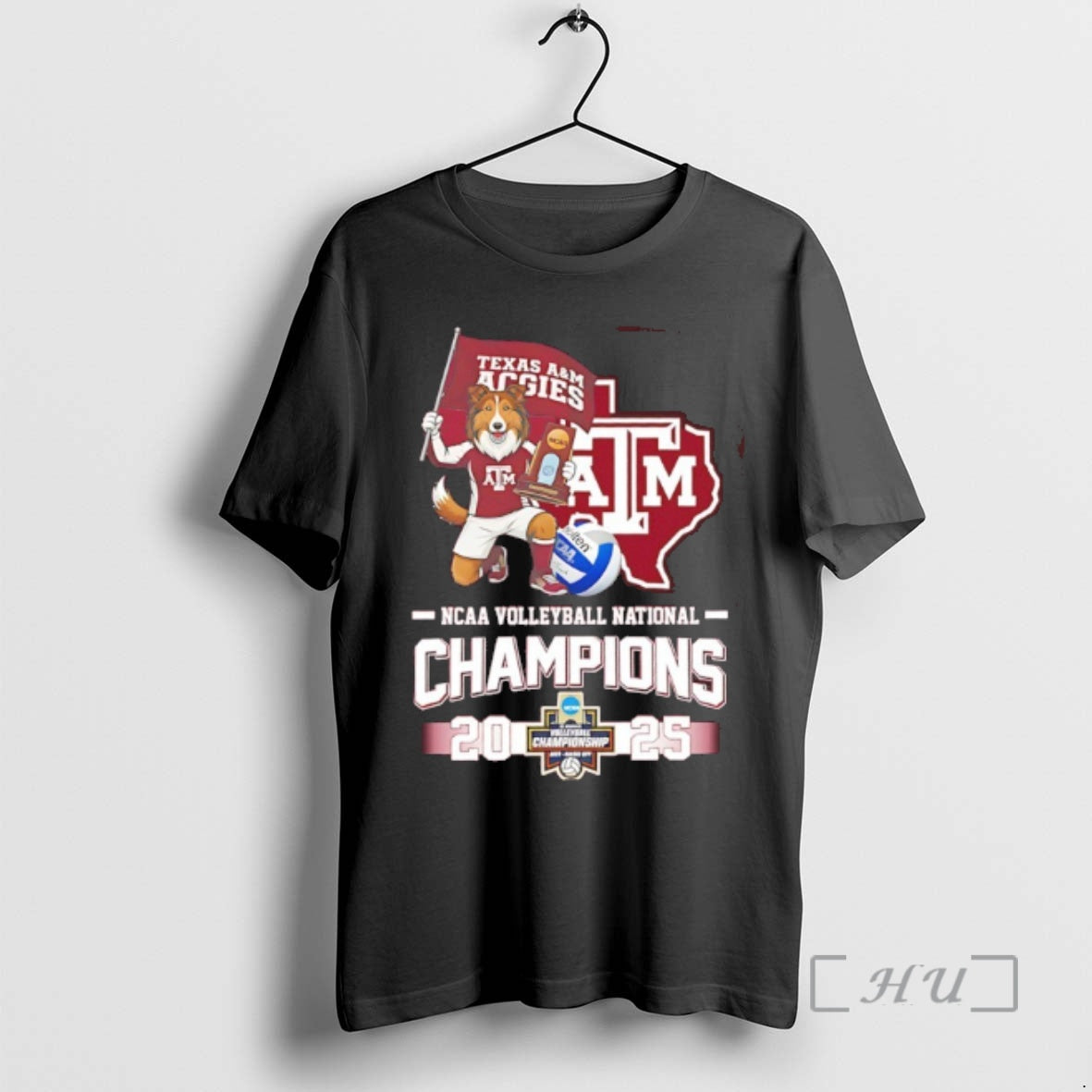 Trending Texas Am Aggies 2025 Volleyball National Champions Mascot Flag