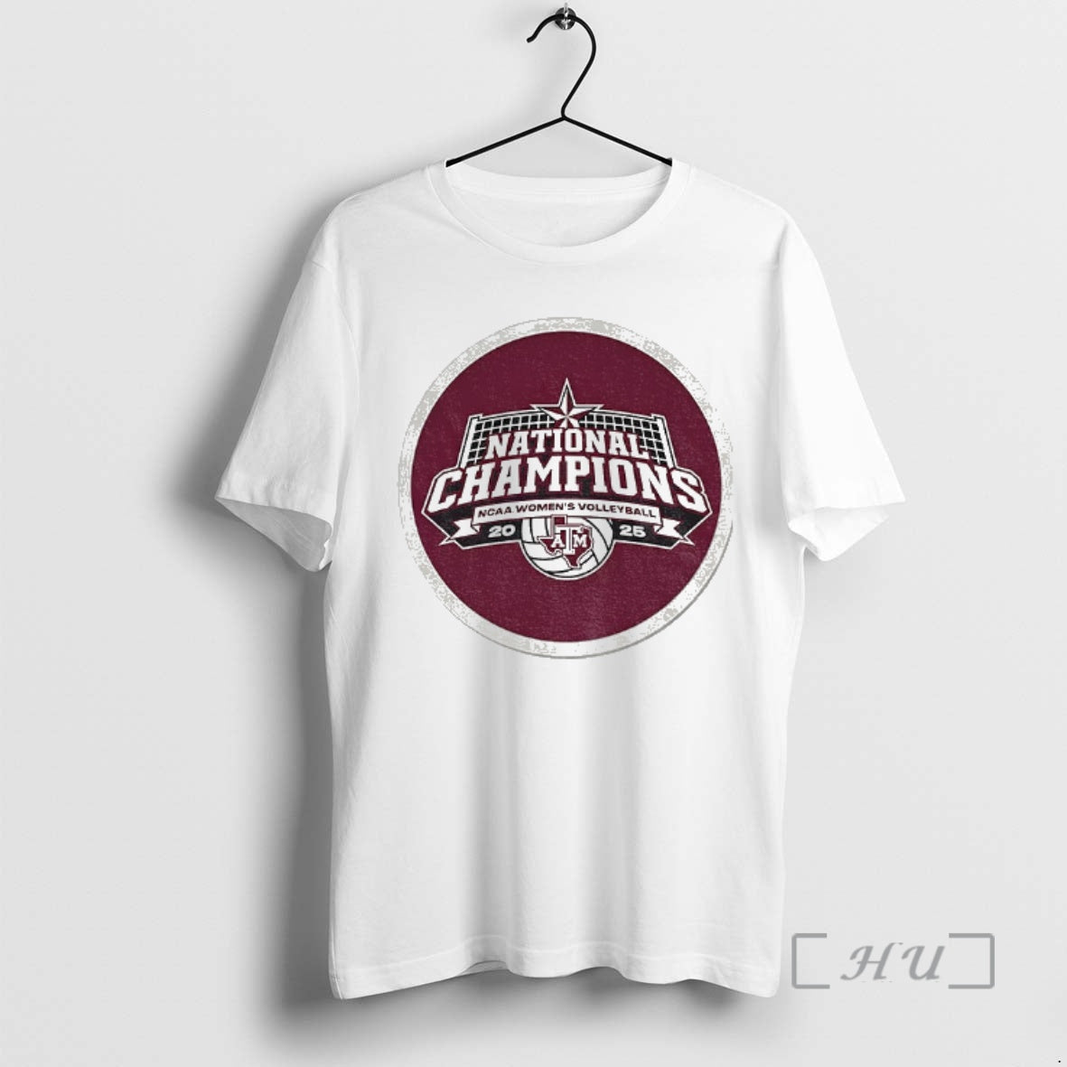 Trending Texas Am Aggies Souvenir 2025 Volleyball National Champs Logo