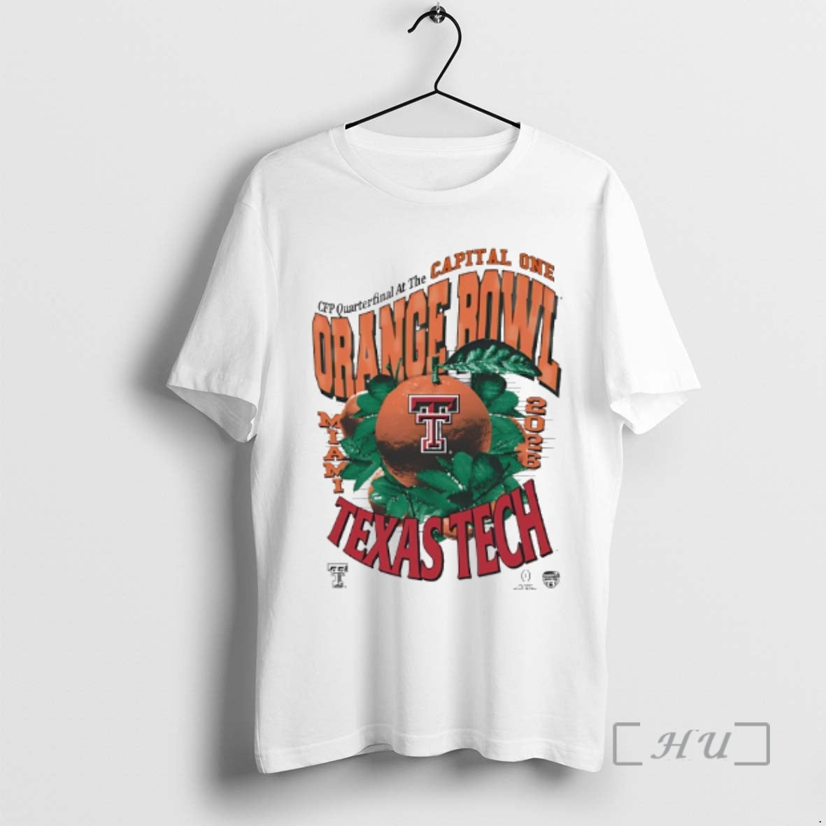 Trending Texas Tech Red Raiders Orange Bowl Game College Football Playoff Miami 2026 Premium
