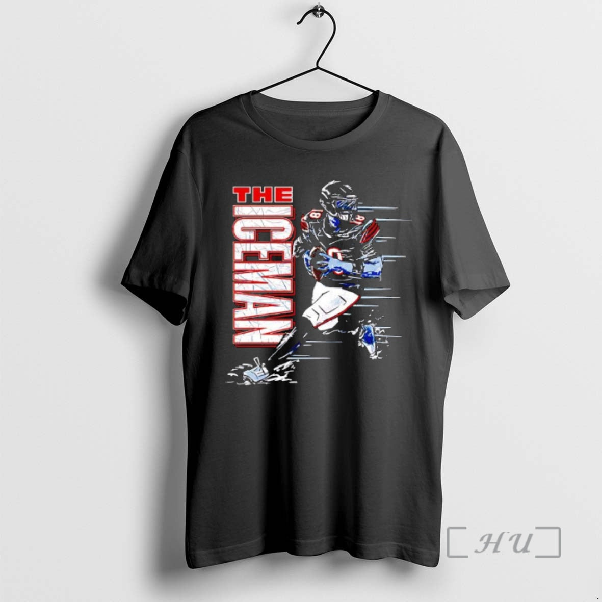 Trending The Iceman Chicago Bear Player Graphic