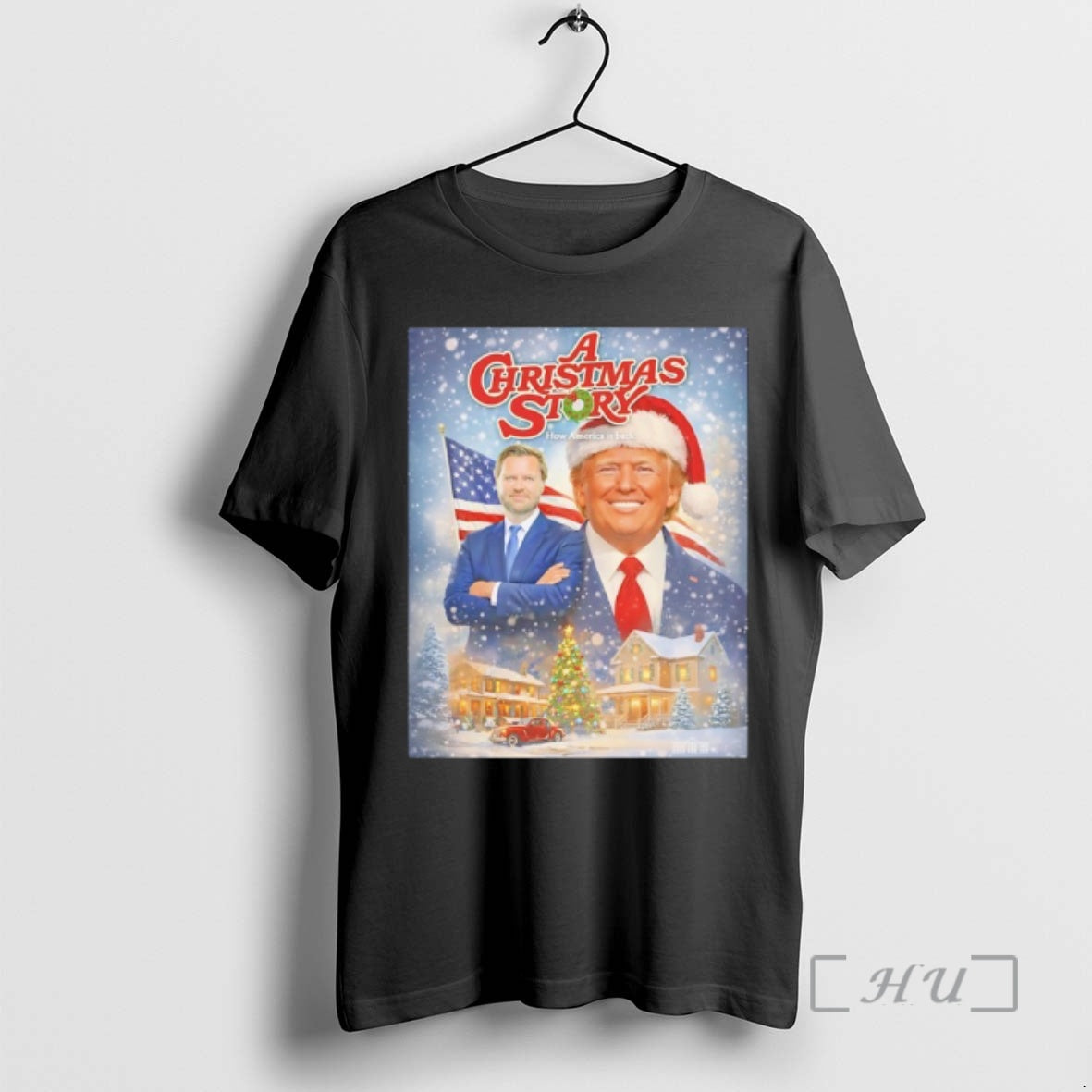 Trending Trump And Vance A Christmas Story How America Is Back Premium T Shirts Sweater