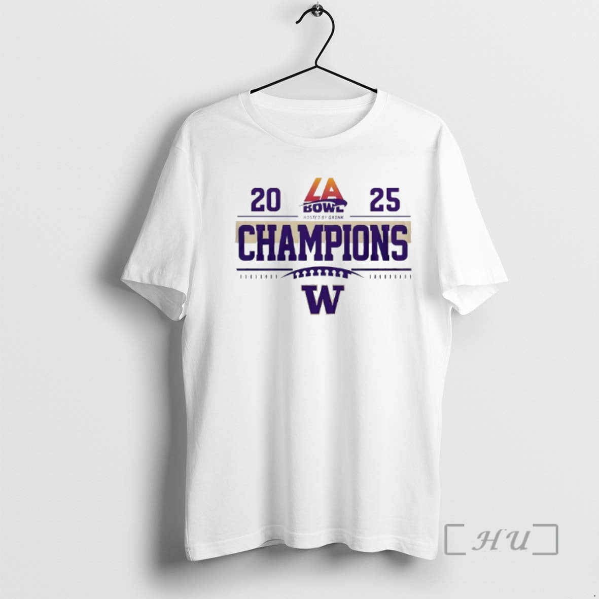Trending Washington Huskies 2025 La Bowl Champions Logo