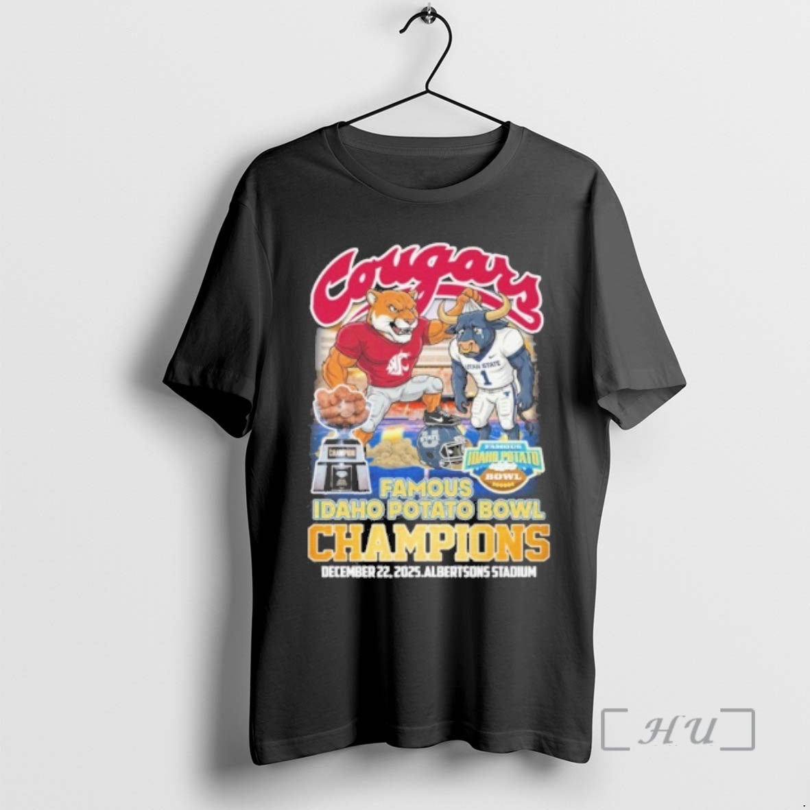 Trending Washington State Cougars Mascot 2025 Idaho Potato Bowl Champions