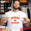 Trevor Zegras Name and Number Philadelphia Hockey Shirt