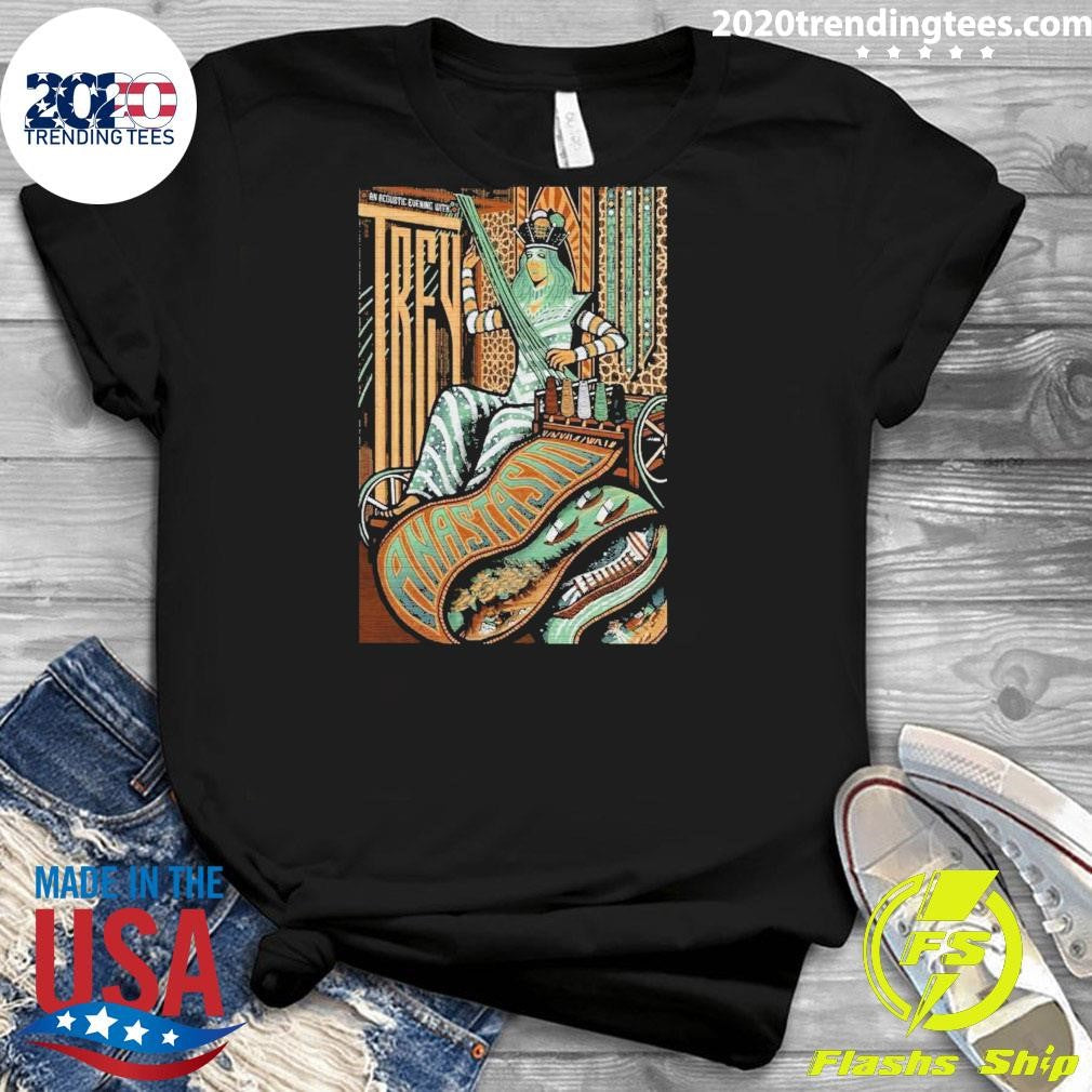 Trey Anastasio May 27 2026 In Seattle Wa Poster Shirt