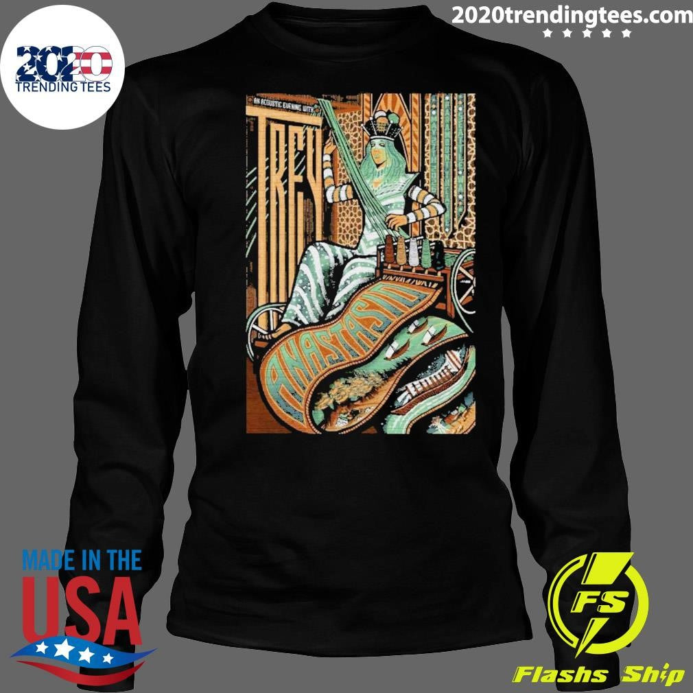 Trey Anastasio May 27 2026 In Seattle Wa Poster Shirt