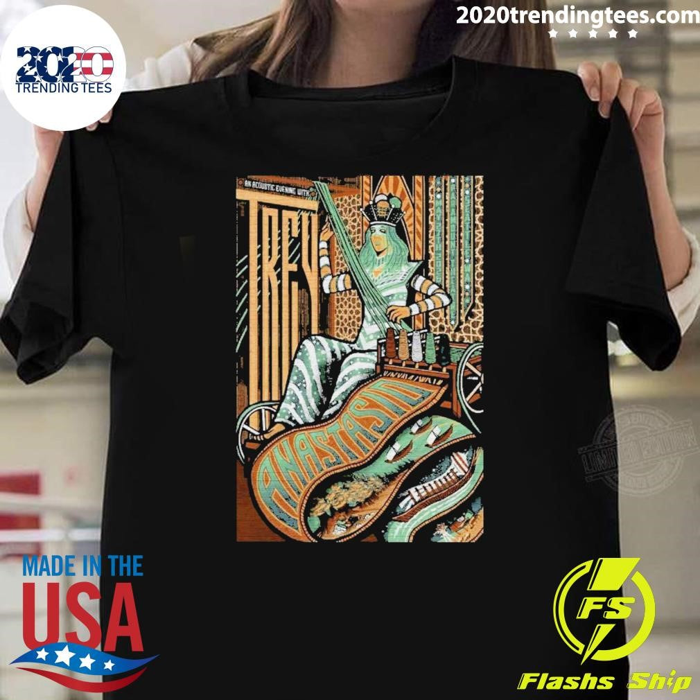 Trey Anastasio May 27 2026 In Seattle Wa Poster Shirt