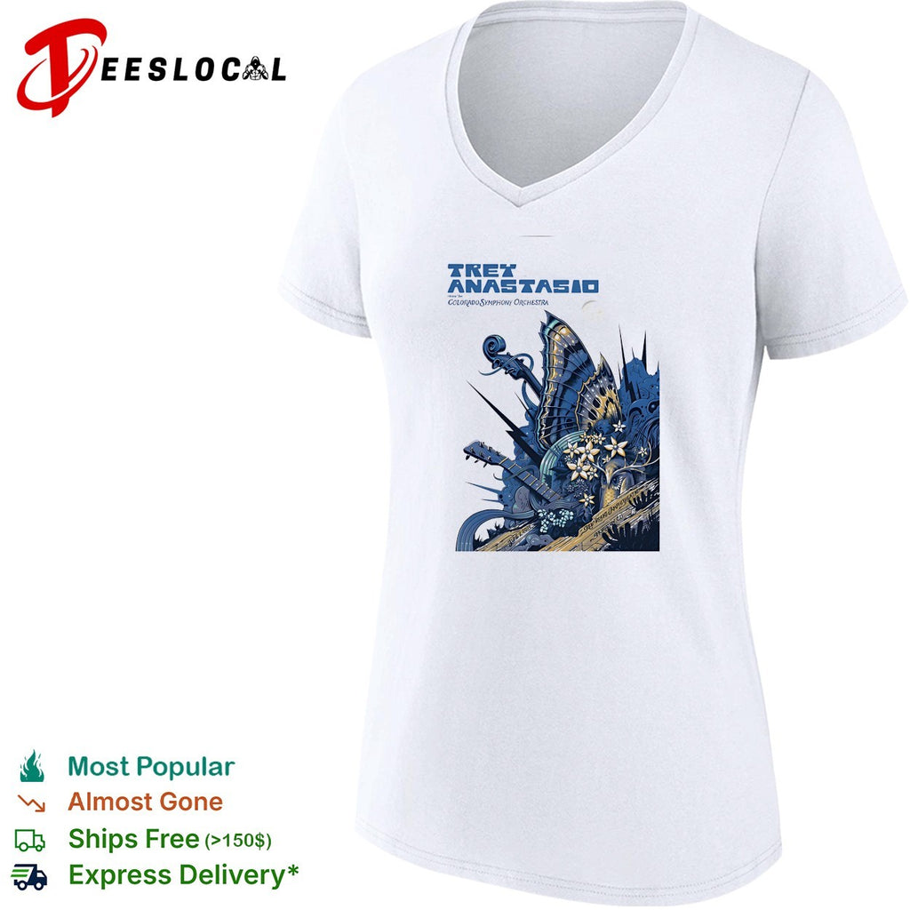 Trey Anastasio with the Colorado Symphony Orchestra Red Rocks Amphitheatre shirt