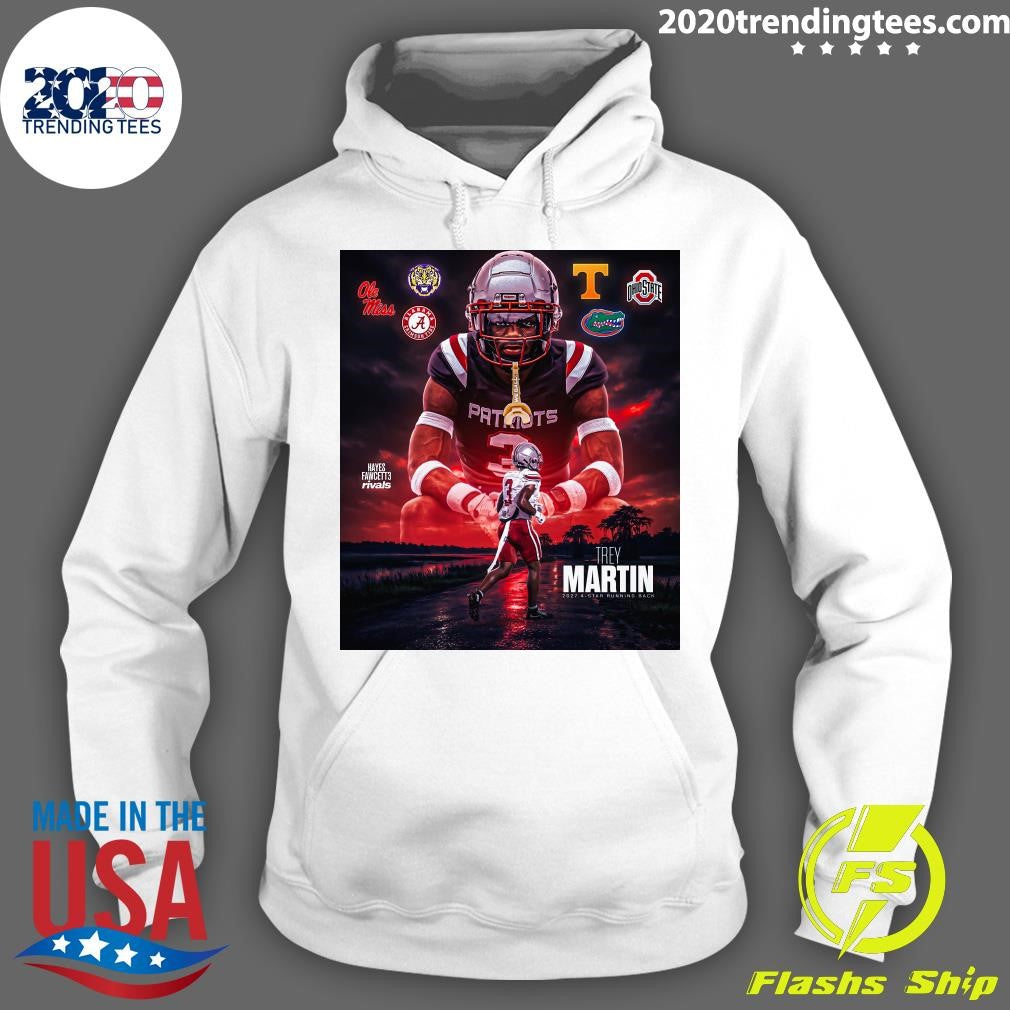 Trey Martin The 5’10 200 RB from Winnsboro, LA is ranked as the No. 10 RB in the 2027 Rivals300 Shirt
