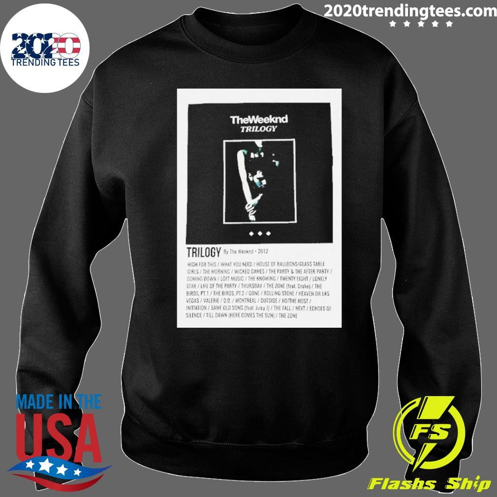 Trilogy By The Weeknd 2012 Full Album Shirt