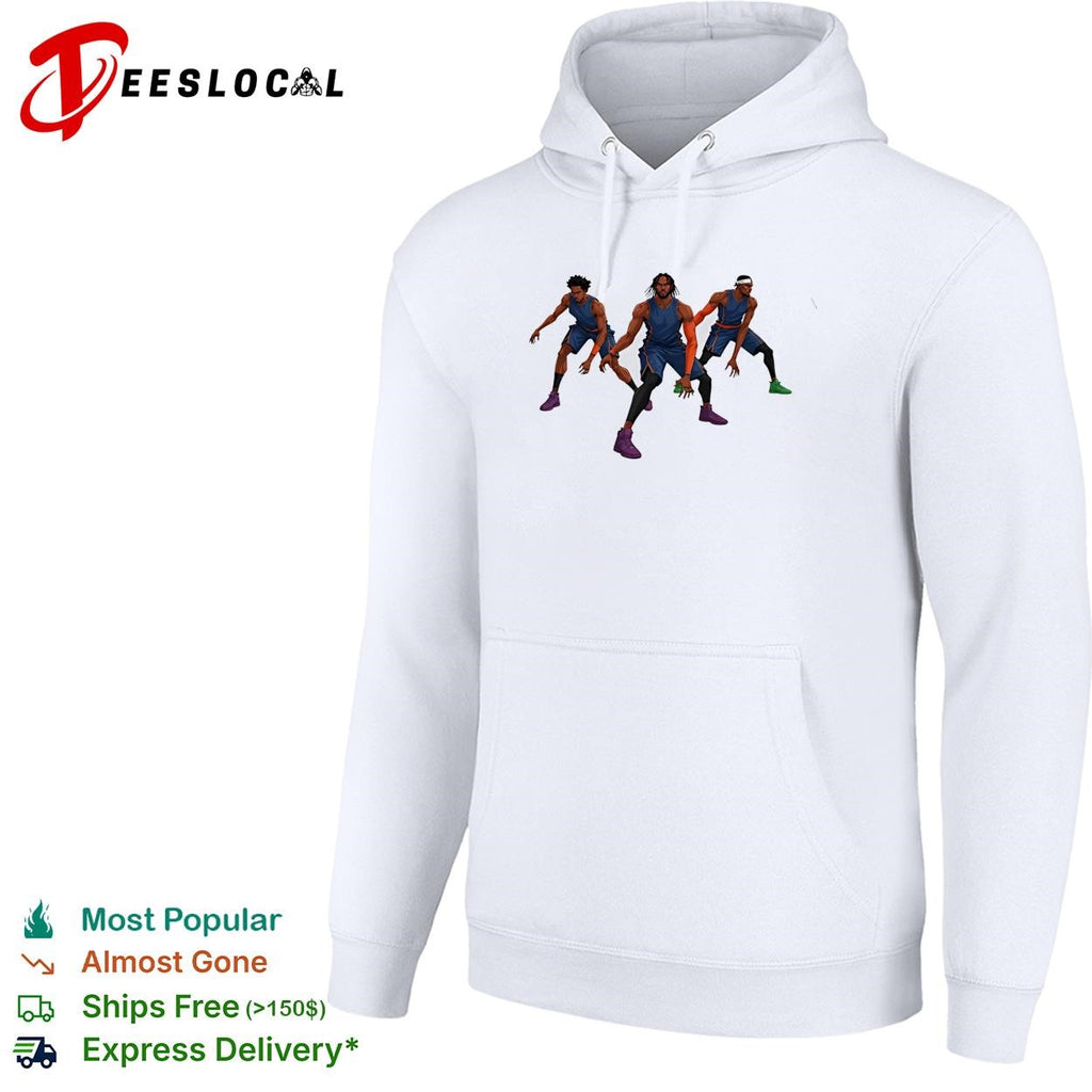 Triple Threat Defensive Stance Minimalist Geometric shirt