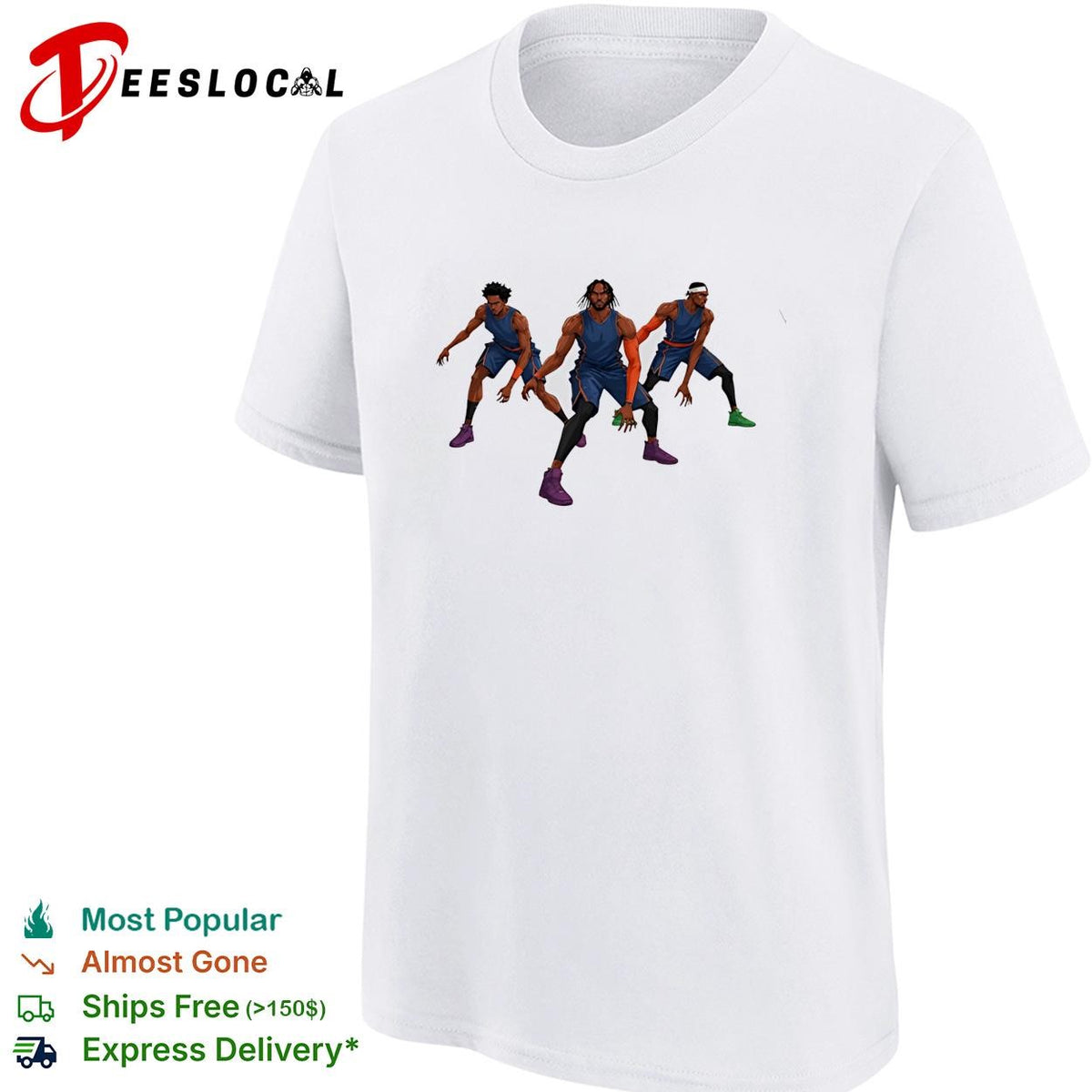 Triple Threat Defensive Stance Minimalist Geometric shirt