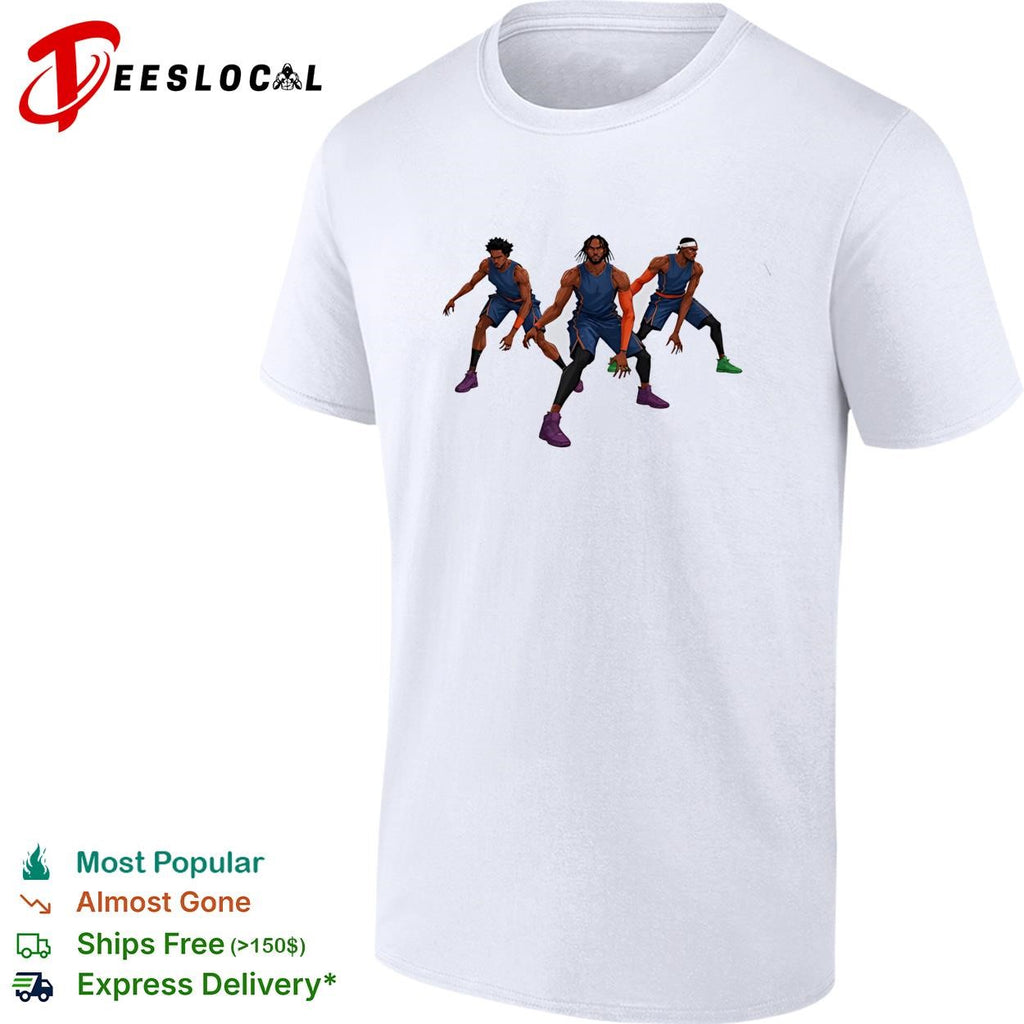 Triple Threat Defensive Stance Minimalist Geometric shirt