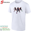 Triple Threat Defensive Stance Minimalist Geometric shirt
