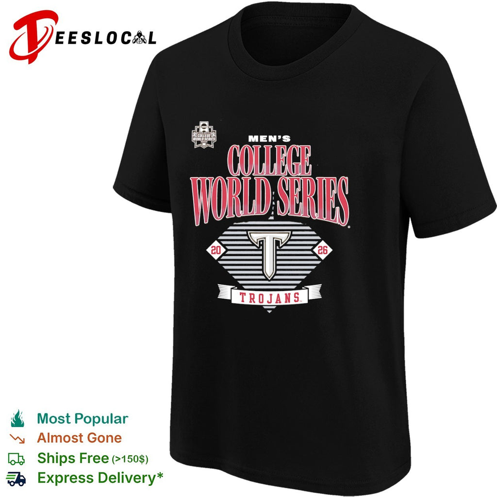 Trojans 2026 Men_s College World Series Omaha NCAA Baseball Championship Team shirt