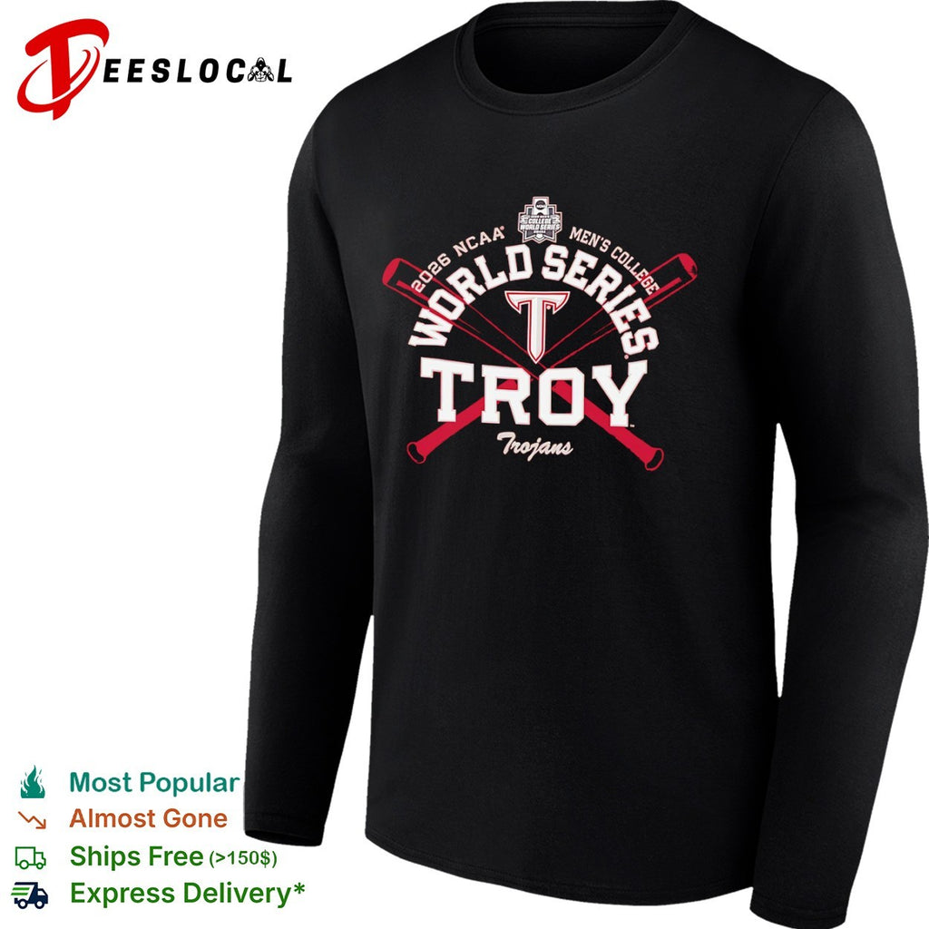 Troy Trojans NCAA Men’s College World Series 2026 shirt