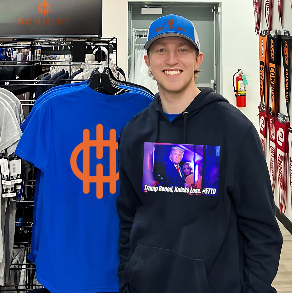 Trump Booed Knicks lose ETTD shirt