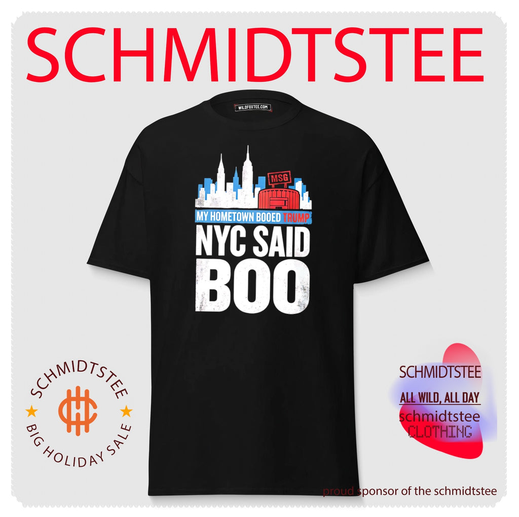 Trump Booed at MSG my hometown booed Trump NYC Said BOO shirt