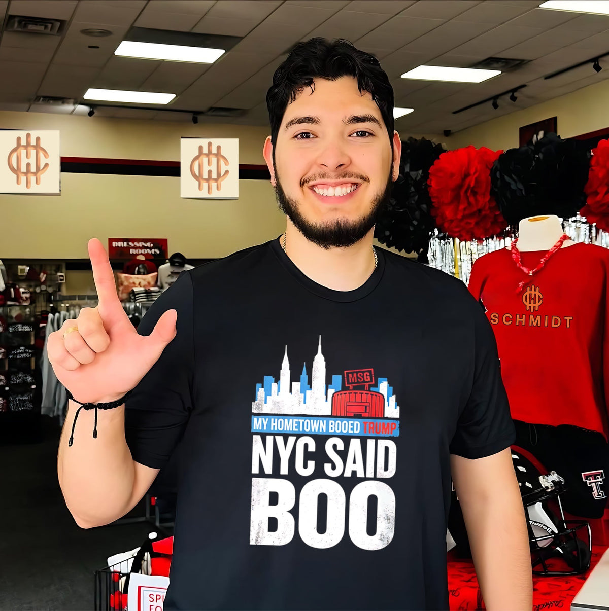 Trump Booed at MSG my hometown booed Trump NYC Said BOO shirt