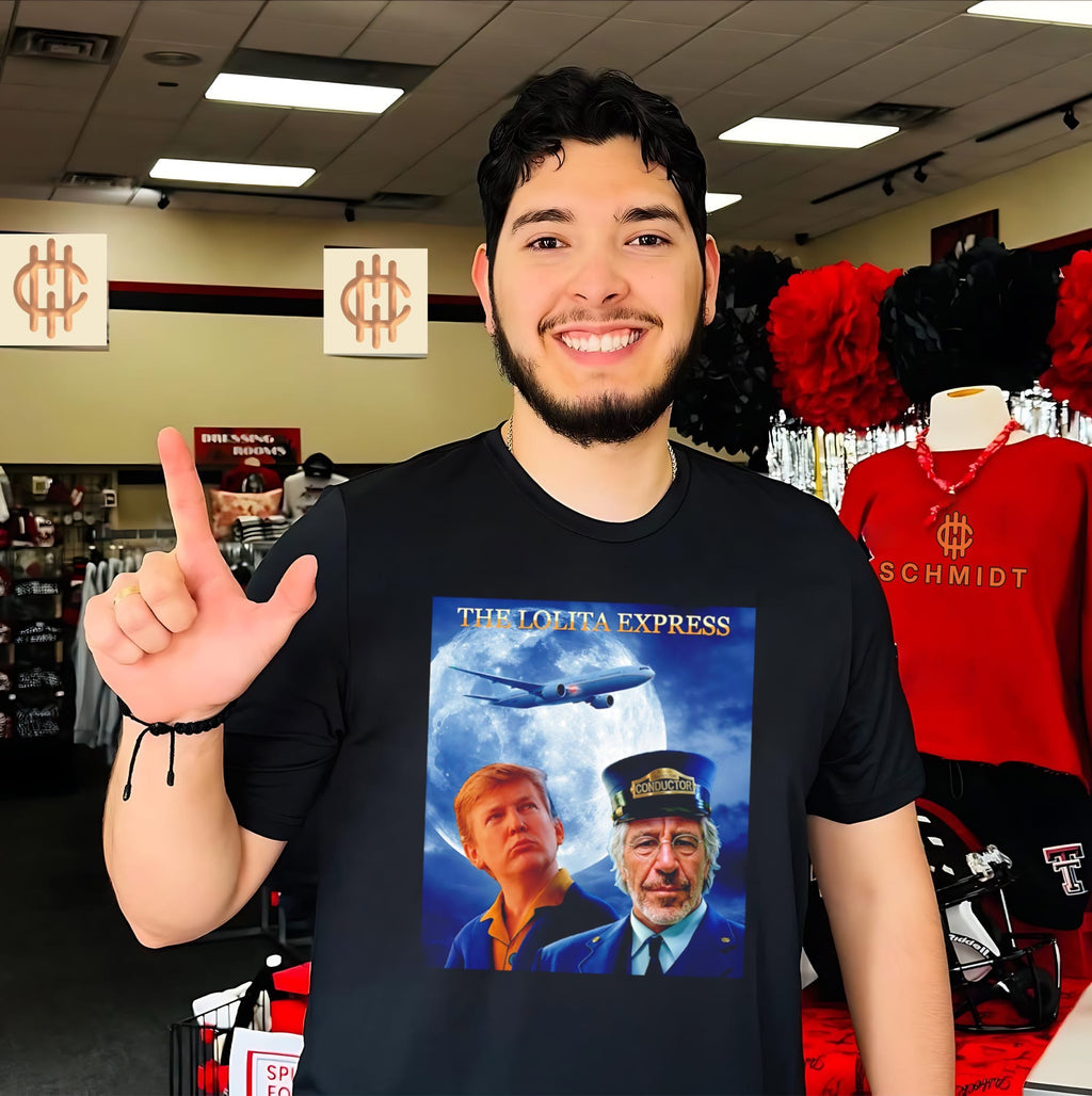 Trump Epstein The Lolita Express shirt
