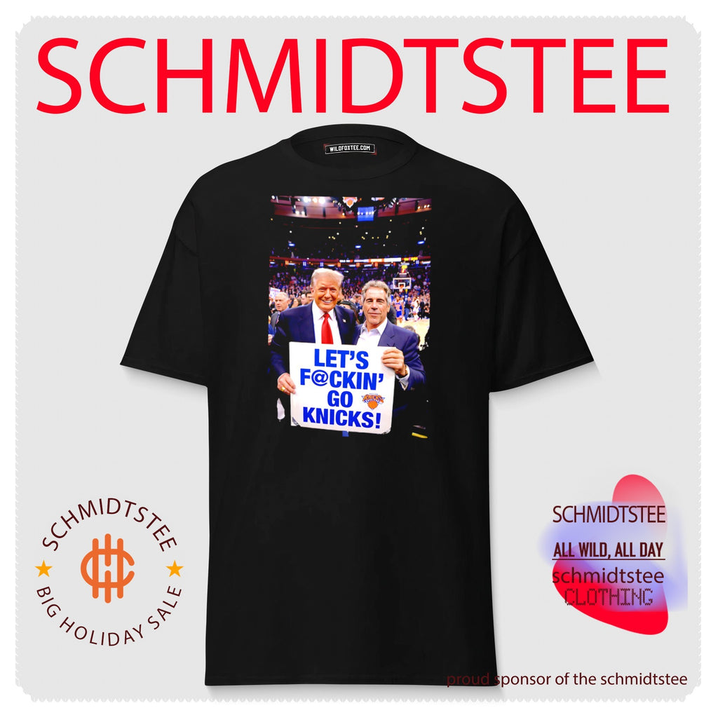 Trump Epstein let’s fckin’ go Knicks shirt