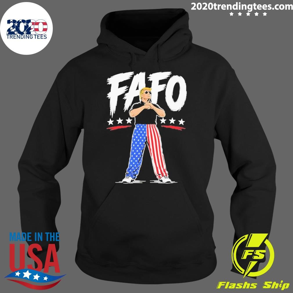 Trump Fafo American Patriotic Usa Flag Shirt