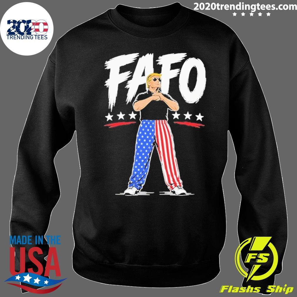Trump Fafo American Patriotic Usa Flag Shirt