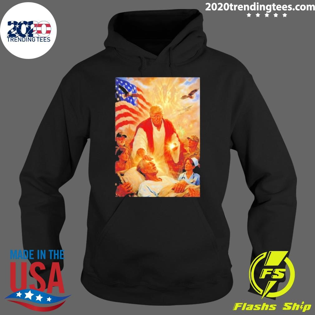 Trump Himself As Jesus Healing The Sick Shirt