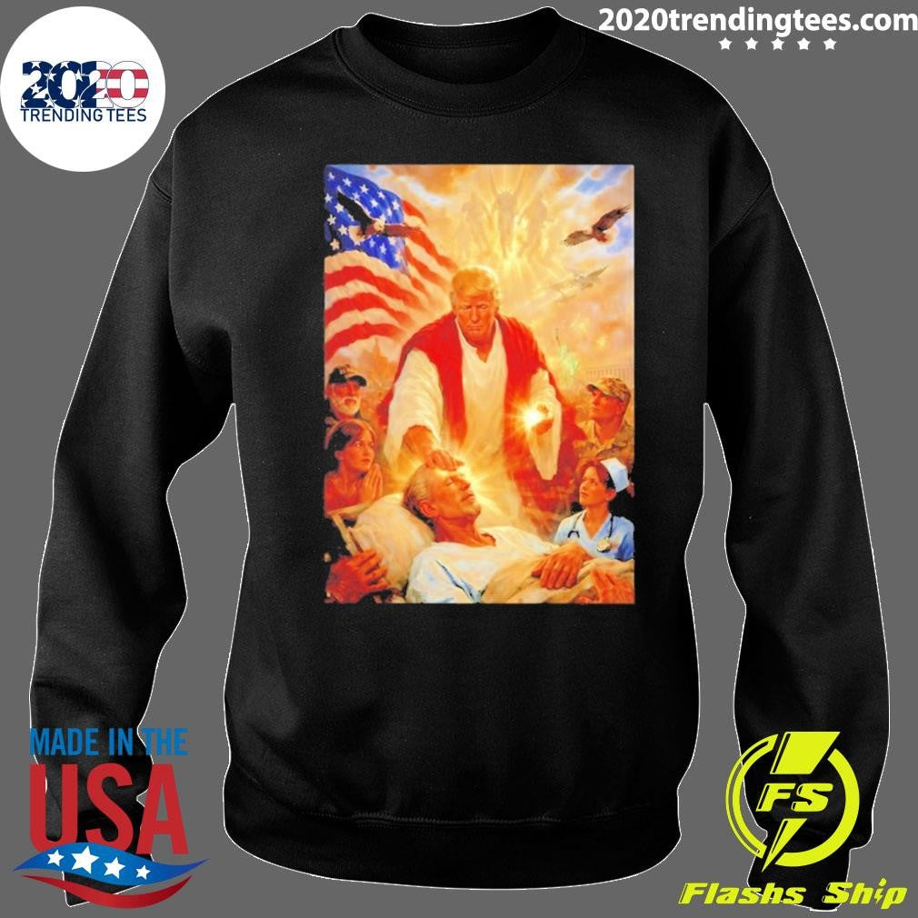 Trump Himself As Jesus Healing The Sick Shirt