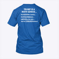 Trump Is A Math Genius He Divides The Country T Shirt