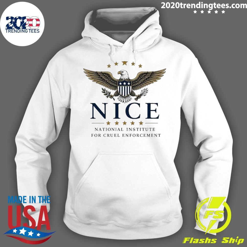 Trump National Immigration And Customs Enforcement Nice Logo Shirt