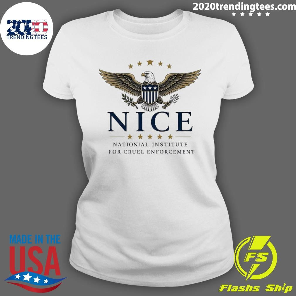 Trump National Immigration And Customs Enforcement Nice Logo Shirt